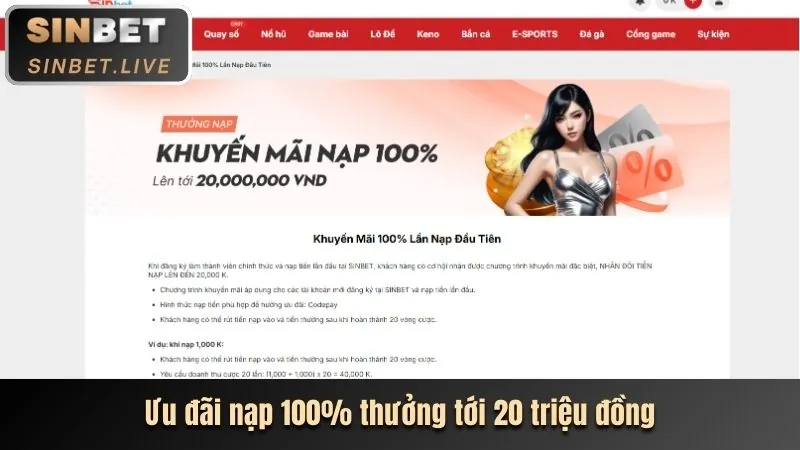 Tỷ lệ cược hấp dẫn